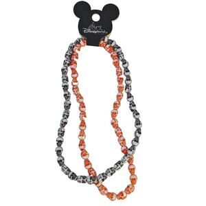 Disneyland Skull Beaded Necklaces Halloween NWT